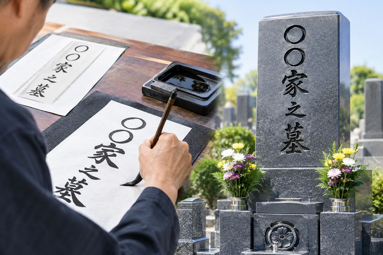 墓石　文字入れ